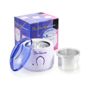 Imagem de Aquecedor De Cera Quente Panela Elétrica Termocera – Profissional, 100w, Capacidade 400ml - 220v