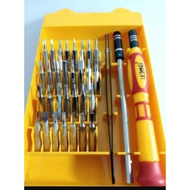 Imagem de Kit Ferramentas 45 Em 1 Jogo Chaves Reparo Celular Notebook