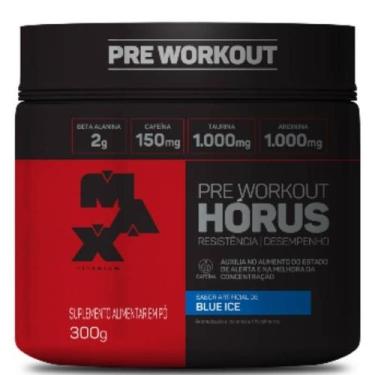 Imagem de Horus - Pré Treino (300g) Max Titanium, Blue Ice