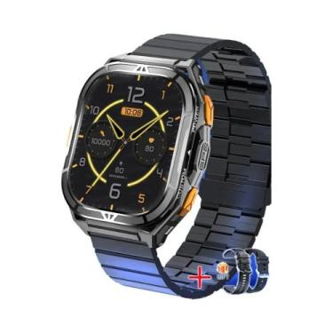 Imagem de Smartwatch Resistente À Água 5ATM IP69K Com GPS De Dupla Banda, Bússol