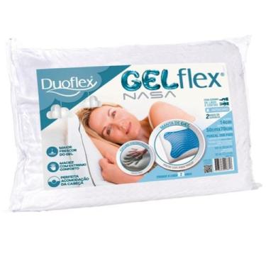 Imagem de Travesseiro gelflex nasa 14 cm duoflex