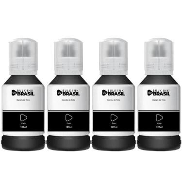 Imagem de Kit 4 Tintas Para Epson L4160 L4150 T504 L6171 L6161 L6191 T504 - Bulk