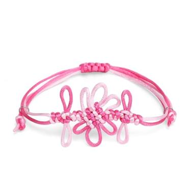 Imagem de ASVP Shop KPOP Pulseiras Coreanas Combinando Joias Artesanais da Amizade para Amigos e Fãs, Adjustable, Nó de cordão, Sem Pedra Preciosa