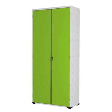 Imagem de Armário Aço Escritório Fechadura 3 Prateleiras Ea301 Verde