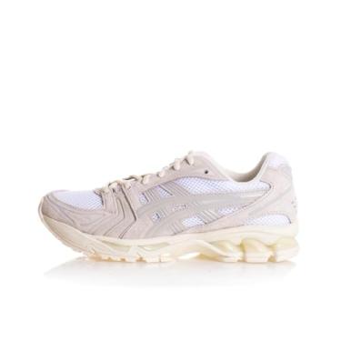 Imagem de ASICS Tênis esportivo feminino Gel-Kayano 14, Branco fumê cinza, 35