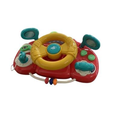 Imagem de Volante Infantil Interativo com Som e Luz, Músicas, Câmbio e Chave – Brinquedo Educativo para Coordenação Motora e Imaginação – Acima de 1 Ano