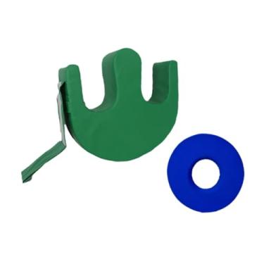 Imagem de harayaa Dispositivo de giro do paciente, forma U, travesseiro de repouso na cama POLHA de CALURO PU PU MULTIFUNCIONAL POM MULTIFUNCIONAL CONFORMO PROFULHO DO, Verde com Anel