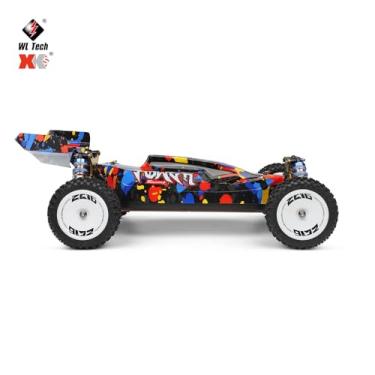 Imagem de Xks 124007 Carro de Controle Remoto 1/12 Caminhões Fora de Estrada de Alta Velocidade 75 Km/h Motor Sem Escova Chassi de Metal 4wd Presentes Crianças Adultos