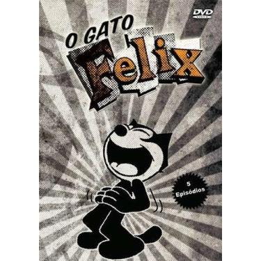 Imagem de DVD O Gato Felix - 5 Episódios Raridade Original - ÁGATA