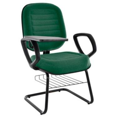 Imagem de Cadeira Universitária Com Prancheta Linha Blenda Verde