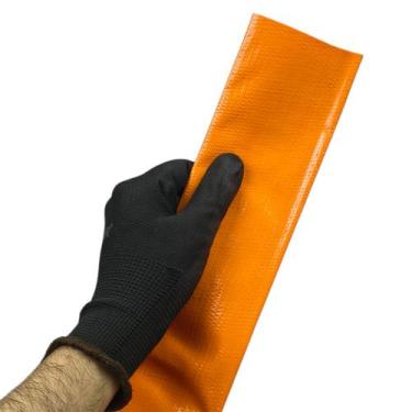 Imagem de 5 Metros de Mangueira Flat Laranja Achatada 2 Polegadas Irrigação Borr