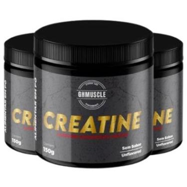 Imagem de 3 Creatina Original Laboratório Ghmuscle-Unissex