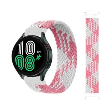 Imagem de Pulseira Trançada Solo Loop Para Samsung Galaxy Watch 40mm 42mm 44mm 4