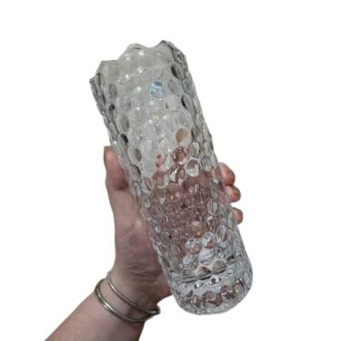 Imagem de Vaso de Vidro Decorativo lindo para Planta Flores Transparente Formato Cilindrico Resistente(vaso 2)