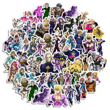 Imagem de Pacote de adesivos Jojo`s Bizarre Adventures Anime 50 unidades