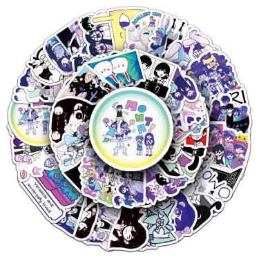 Imagem de Adesivos de vinil impermeável Omoris Anime 50 unidades/lote de 5 a 7 cm