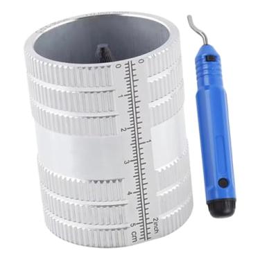 Imagem de Ioensy Ferramenta de alargamento de tubos, ferramentas de encanamento, acessório de chanfro profissional, eficiente, preciso e versátil para cobre, PVC e, com Acessório
