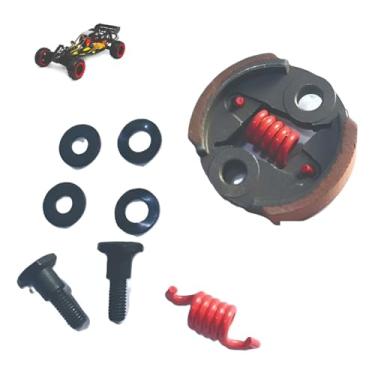 Imagem de KIT EMBREAGEM COM MOLA 8000 RPM PARA AUTOMODELO BAJA 5B EM METAL MOLAS E PARAFUSOS HPI 2.0 Buggy 5T Truck SS SC Rovan KM (PRETO)