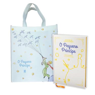 Imagem de Livro O Pequeno Príncipe Edição de Luxo Almofadada + Ecobag