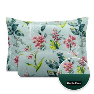 Imagem de Cobre Leito Colcha Lorena Solteiro 2 pçs Matelado Ultrassônico Dupla F