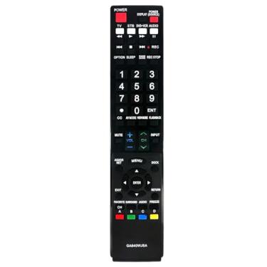 Imagem de AULCMEET Controle remoto substituído RRMCGA840WJSA GA840WJSA para Sharp Aquos TV