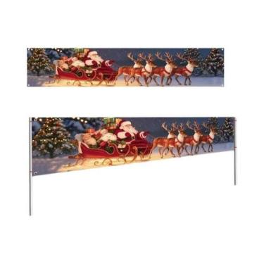 Imagem de Decorações De Banner De Natal Para Exterior Para Casa 2025, Feliz Nata