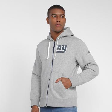 Imagem de Blusa Moletom Nike NFL New York Giants Fz Historic Lifestyle com Capuz Masculino-Masculino