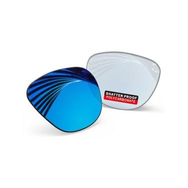 Imagem de iLikeo Lentes de reposição PRO+ policarbonato não polarizadas para óculos de sol Ray-Ban Meta Skyler RW4010 52 mm - Eclipse Blue Photochromic