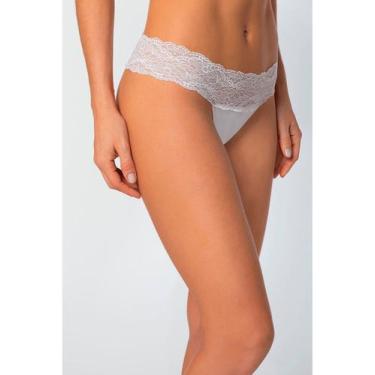 Imagem de Calcinha Biquíni Loba Lupo 43006-001 Feminina Renda e Algodão T. P/GG,