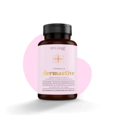 Imagem de Fórmula Dermactive Rituária 30 Cápsulas Suplemento Controle Acne Curcumina