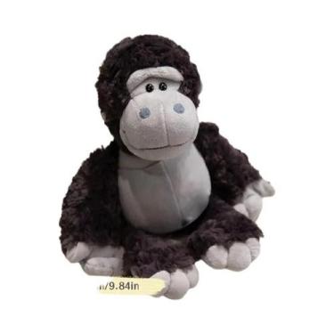 Imagem de Brinquedo De Pelúcia Adorável Lobo Pinguim Gorila Husky Animais De Pel