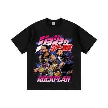 Imagem de Camiseta Unissex 100% Algodão Com Estampa De Stephen Curry Confortável