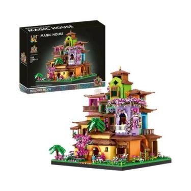 Imagem de Blocos De Construção Micro Mini Casa Mágica Para Crianças 6180 Peças B
