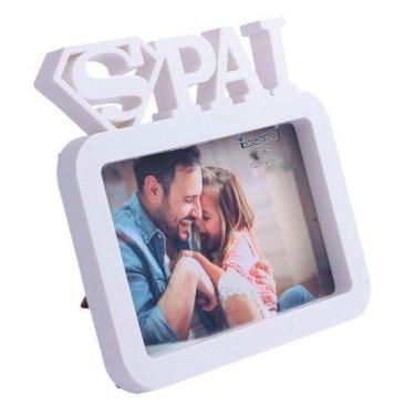 Imagem de Porta Retrato Super Pai - Para Fotos 10x15 - Decorativo ou Presente Di
