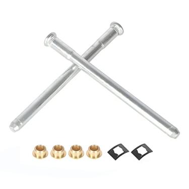 Imagem de WFLNHB Kits de pinos de dobradiça de porta dianteira de substituição para Chevy GMC Cadillac 1989-2002 88891731 16632192 16632193 25640501