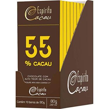 Imagem de Chocolate 55% 10Un X 80G Espirito Cacau
