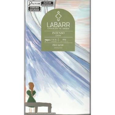 Imagem de Labarr Chocolate de Origem 70% cacau Pistache 80g