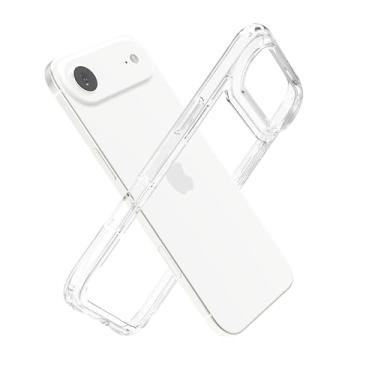 Imagem de Wuwedo Capa para iPhone 17 Air Clear Bumper Frame No-Back Case, Slim Fit Ultraleve Anti-amarelamento Proteção Transparente Dissipação de Calor Bisel Capa de Telefone 6,5 polegadas 2025
