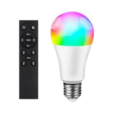 Imagem de Lâmpada LED Inteligente WiFi E27 12W 15W 18W 85-265V Tuya Alexa Google