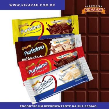 Imagem de Chocolate Barra Purissimo Kids 20g Caixa 20 Unidades Sabores à Escolha