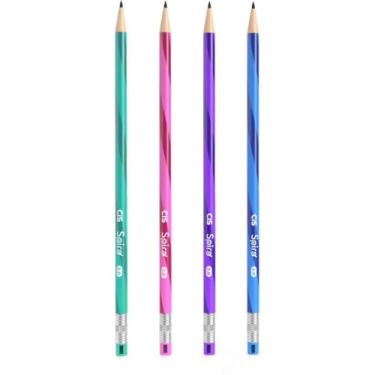 Imagem de Lapiseira, Sertic, 2,0 mm, Cis Spiro, 4 Cores Sortidas, Display com 30