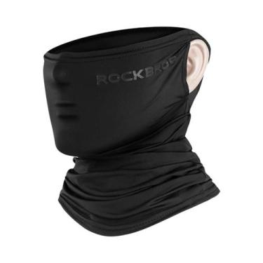 Imagem de Máscara Facial De Ciclismo Em Seda Gelada Com Proteção UV400, Respiráv