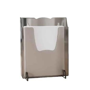 Imagem de Nicho organizador de Escritório com 1, 2 ou 3 Baias Versátil para Mesas Portas e Paredes para Home Office, Casa e Escola, Organiza Documentos e Objetos Pequenos(Cristal,3 Baias)