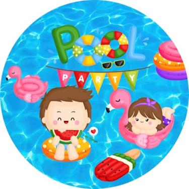 Imagem de Painel Festa Redondo C/Elastico 1,50m Pool Party (PPY0027)