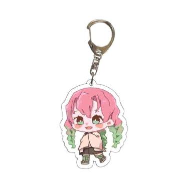 Imagem de Chaveiro Acrílico De Anime Demon Slayer Kimetsu No Yaiba, Charme Para 