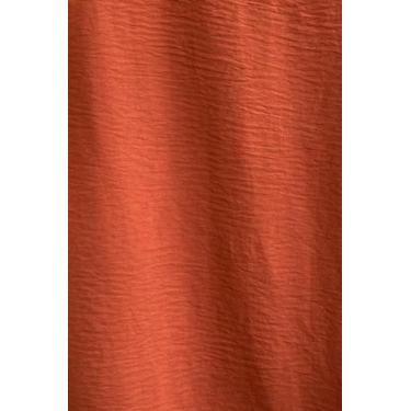 Imagem de Vestido Crepe Eva Lamour, PP, Ferrugem