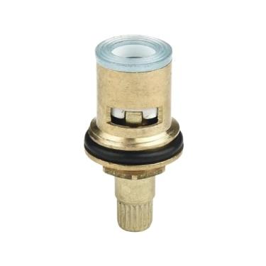 Imagem de TIOYW Válvula de torneira única abertura rápida tubo de cobre ferro líquido torneira de água torneira de água quente fria válvula de mistura cartucho conexão de pia