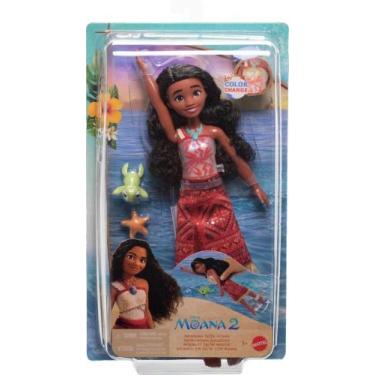 Imagem de Moana Nadadora Com Pet Color Change - Mattel JFF08