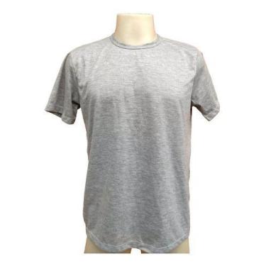 Imagem de Lote 30 Camisetas Poliéster . Atacado Revenda. - Uso, Cinza, P, Mascul