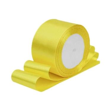 Imagem de Fita De Cetim De 5cm, Rolo De 25 Jardas, DIY, Laços Artesanais, Tecido